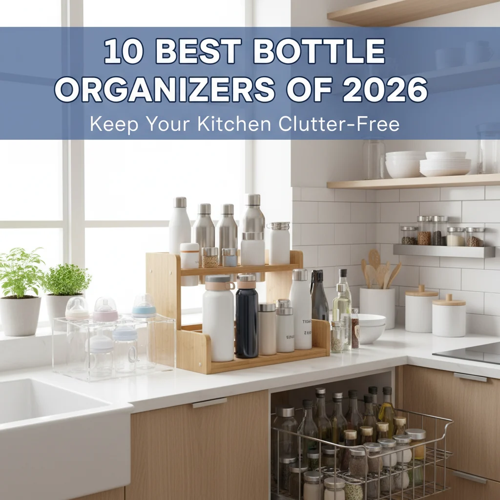 10 Best Bottle Organizers of 2026: Keep Your Kitchen Clutter-Free