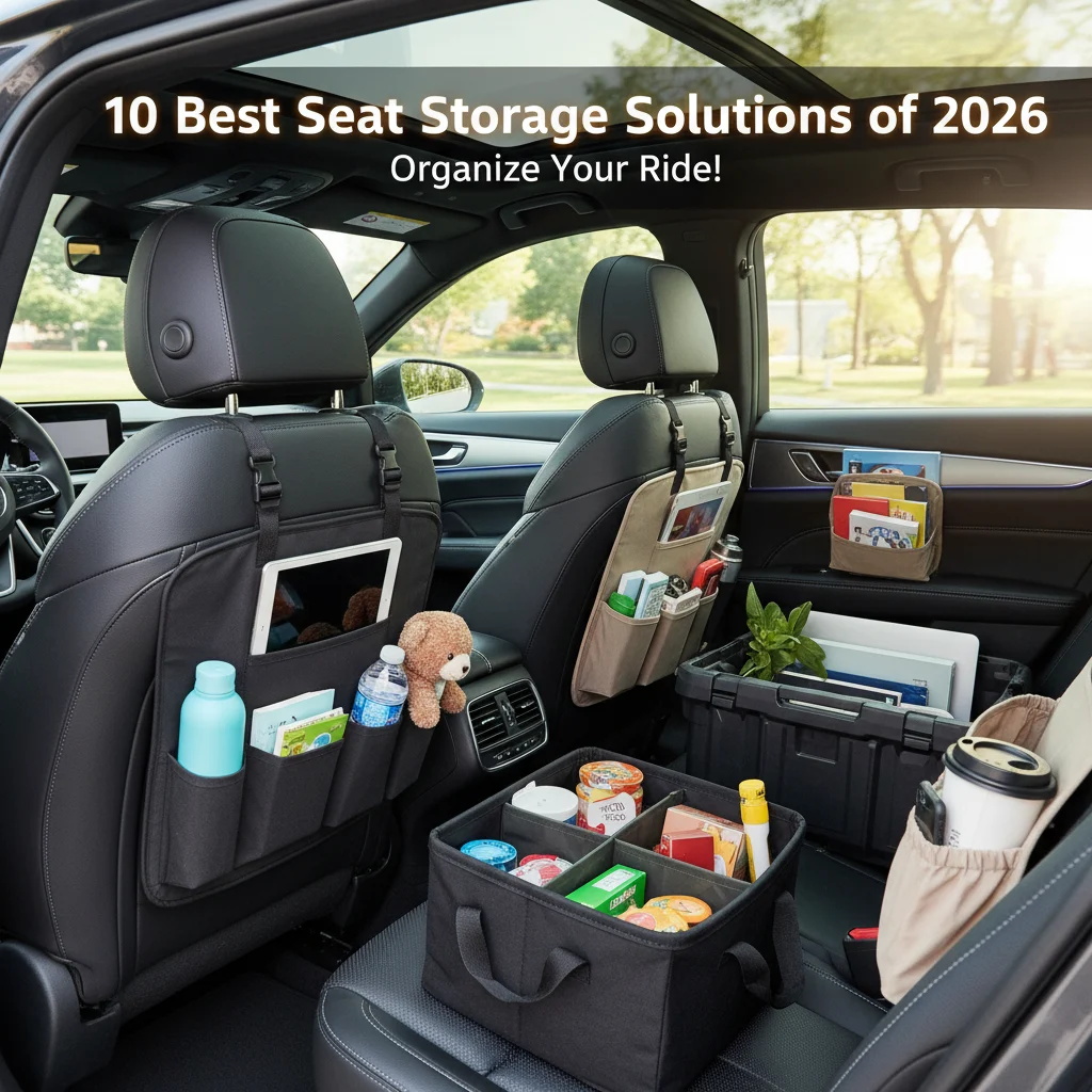 10 Best Seat Storage Solutions of 2026: Organize Your Ride!