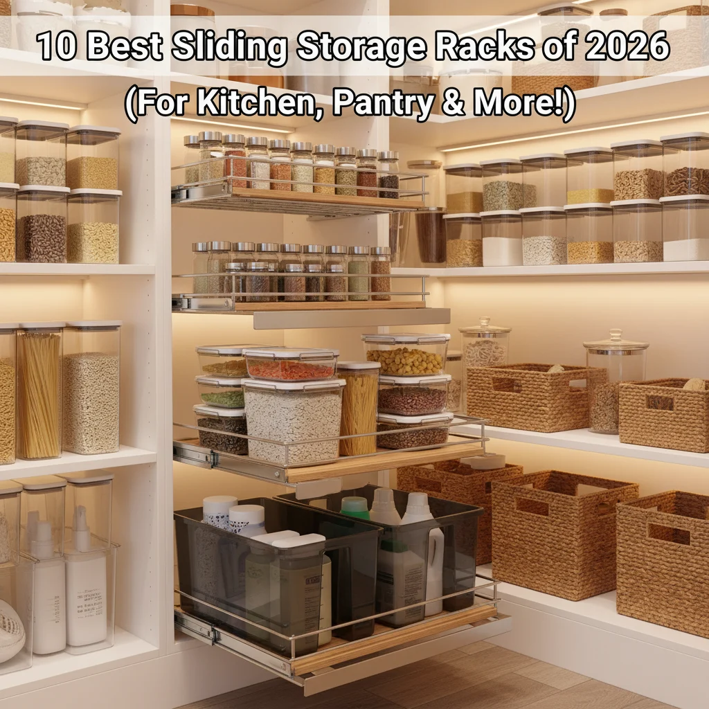 10 Best Sliding Storage Racks of 2026 (For Kitchen, Pantry & More!)