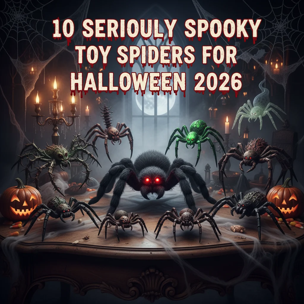 10 Seriously Spooky Toy Spiders for Halloween 2026