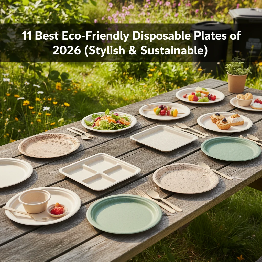 11 Best Eco-Friendly Disposable Plates of 2026 (Stylish & Sustainable)