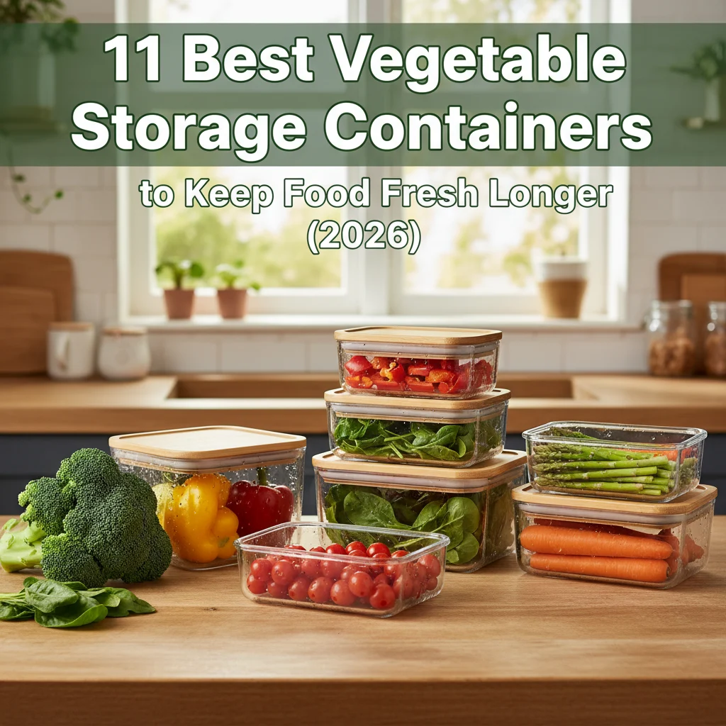 11 Best Vegetable Storage Containers to Keep Food Fresh Longer (2026)
