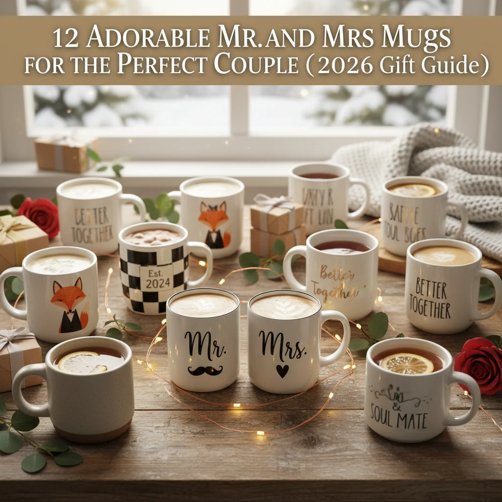 12 Adorable Mr. and Mrs. Mugs for the Perfect Couple (2026 Gift Guide)