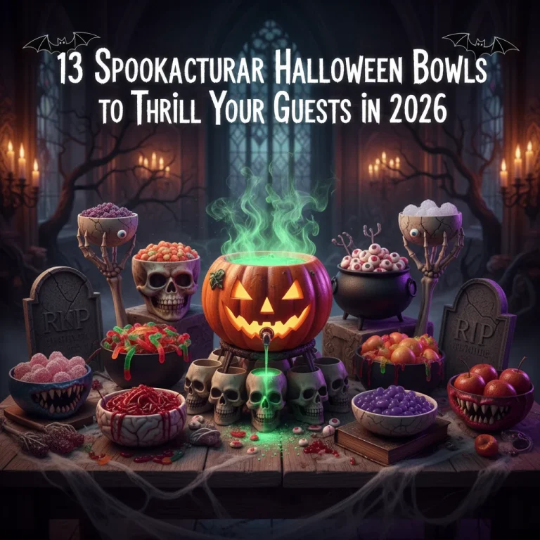 13 Spooktacular Halloween Bowls to Thrill Your Guests in 2026