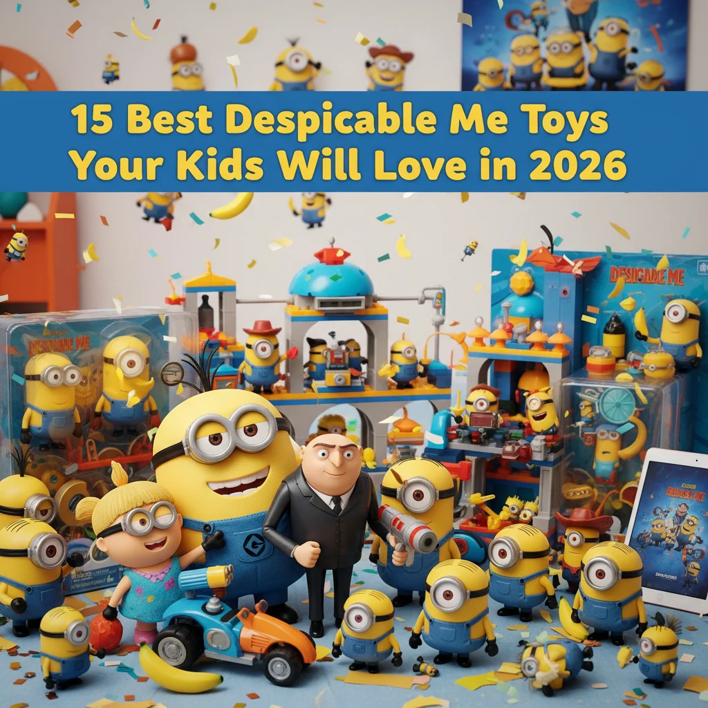 15 Best Despicable Me Toys Your Kids Will Love in 2026