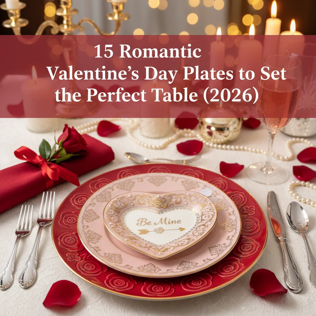 15 Romantic Valentine’s Day Plates to Set the Perfect Table (2026)