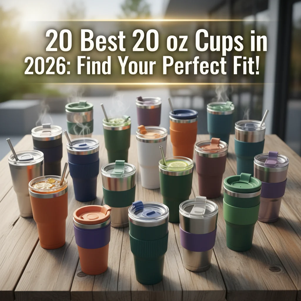 20 Best 20 oz Cups in 2026: Find Your Perfect Fit!