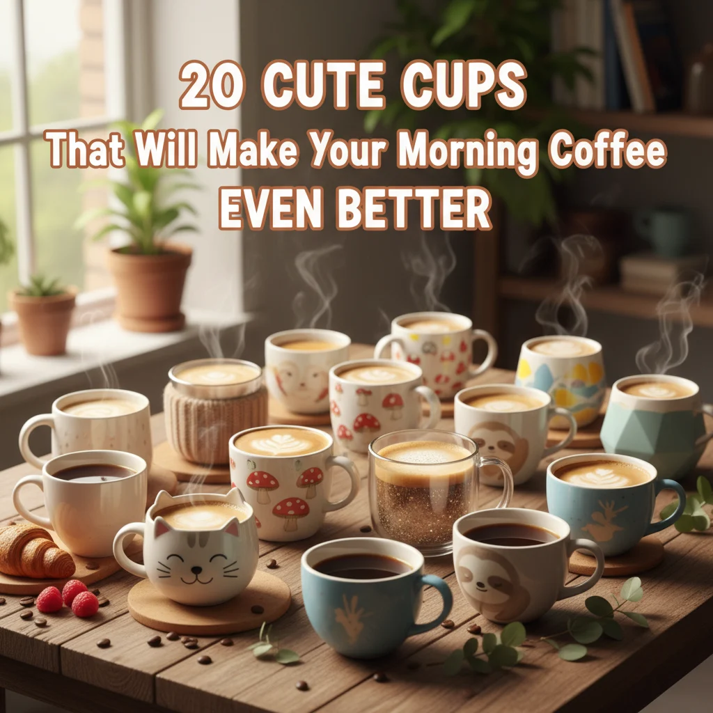 20 Cute Cups That Will Make Your Morning Coffee Even Better