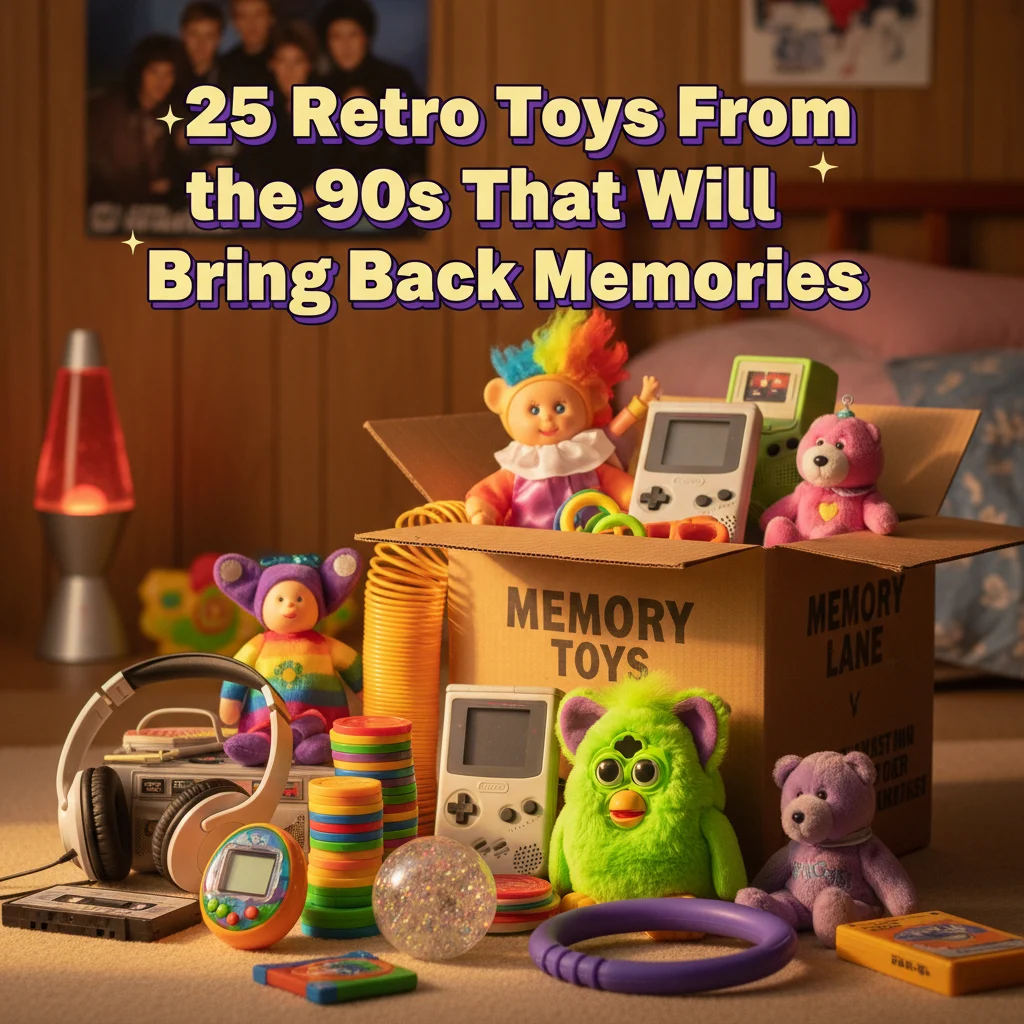 25 Retro Toys From the 90s That Will Bring Back Memories