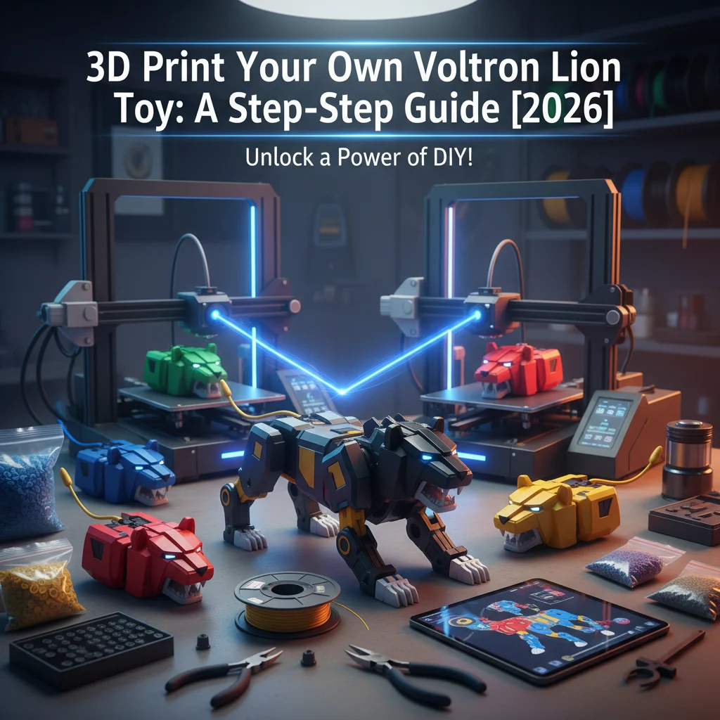 3D Print Your Own Voltron Lion Toy: A Step-by-Step Guide [2026]