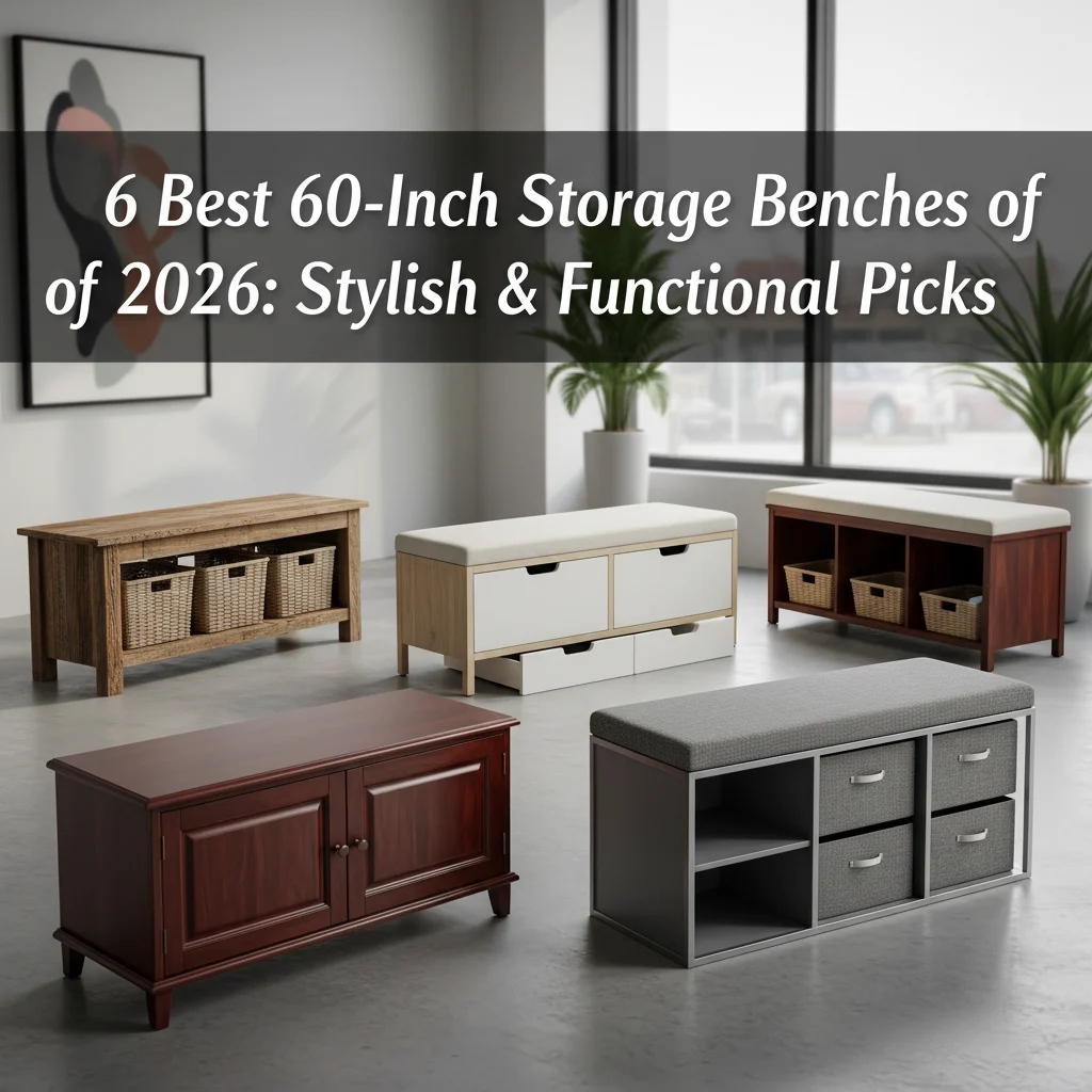 6 Best 60-Inch Storage Benches of 2026: Stylish & Functional Picks