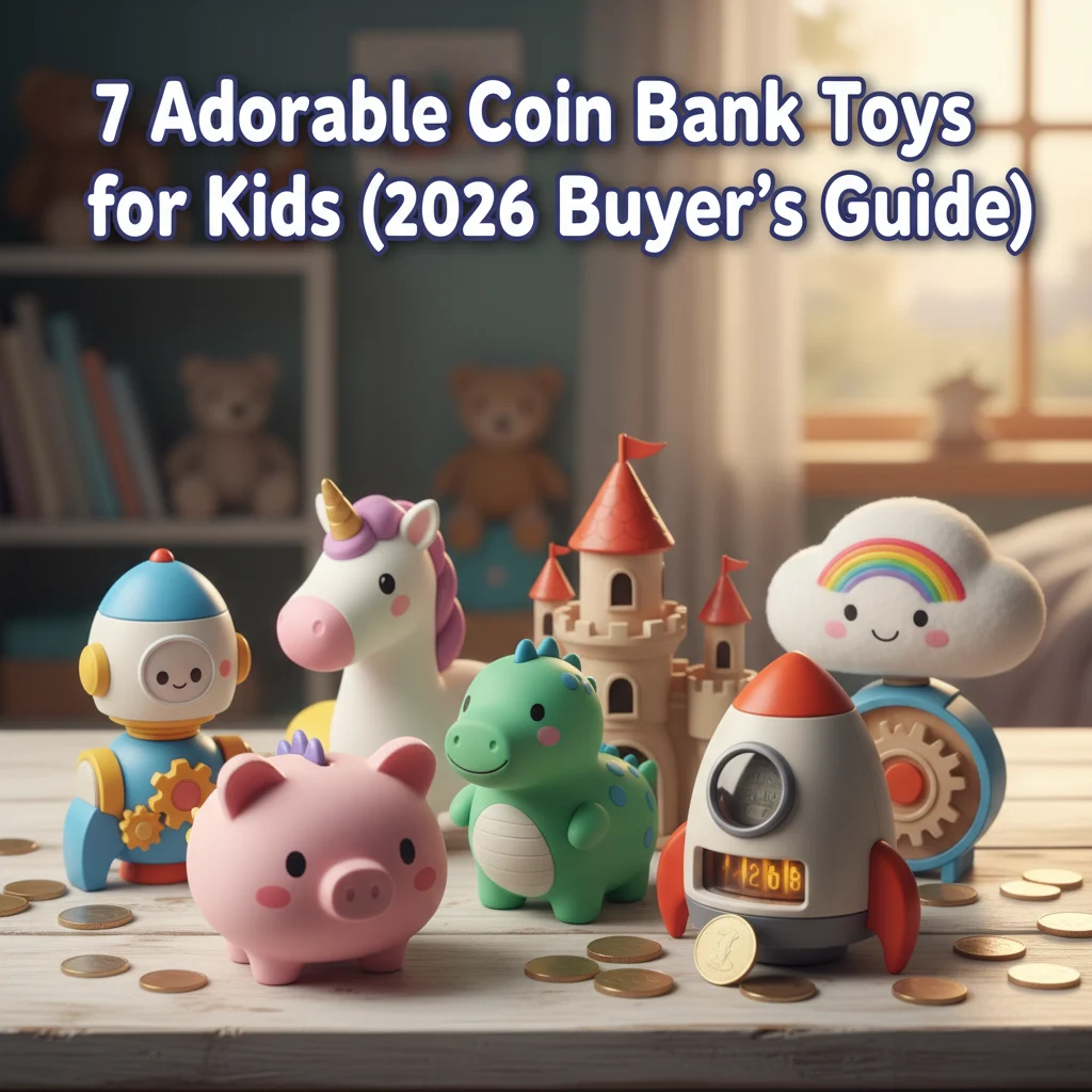 7 Adorable Coin Bank Toys for Kids (2026 Buyer’s Guide)