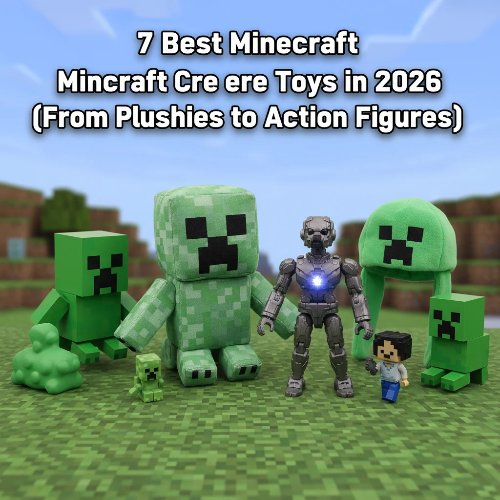 7 Best Minecraft Creeper Toys in 2026 (From Plushies to Action Figures)