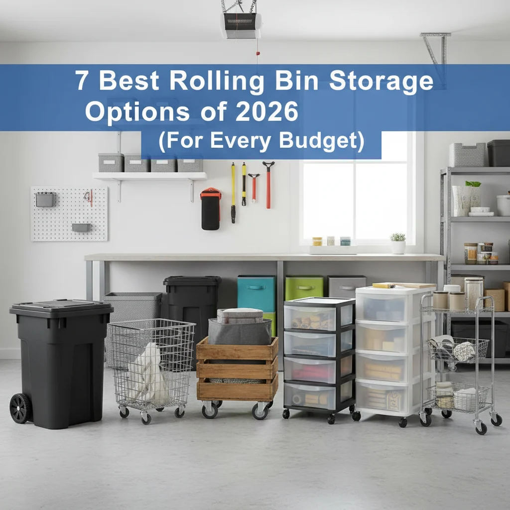 7 Best Rolling Bin Storage Options of 2026 (For Every Budget)