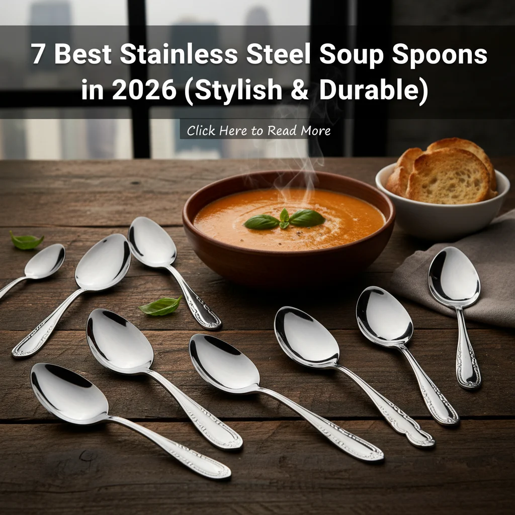 7 Best Stainless Steel Soup Spoons in 2026 (Stylish & Durable)