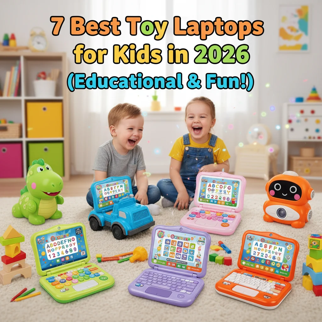 7 Best Toy Laptops for Kids in 2026 (Educational & Fun!)