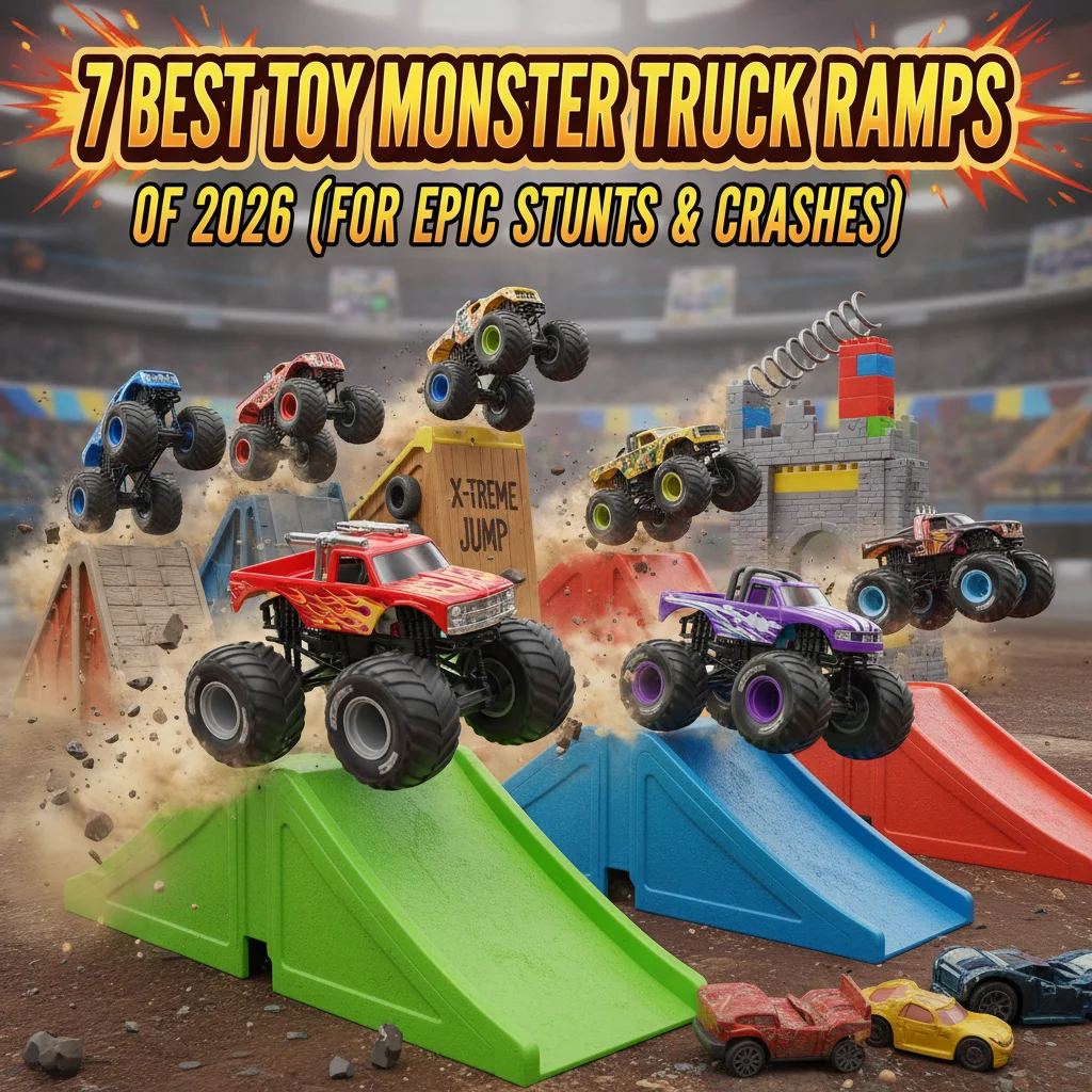 7 Best Toy Monster Truck Ramps of 2026 (For Epic Stunts & Crashes)