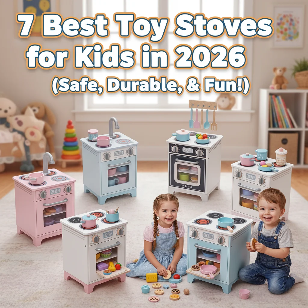 7 Best Toy Stoves for Kids in 2026 (Safe, Durable, & Fun!)