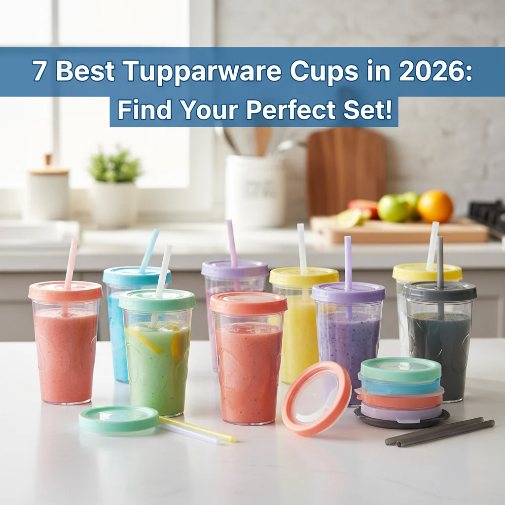 7 Best Tupperware Cups in 2026: Find Your Perfect Set!