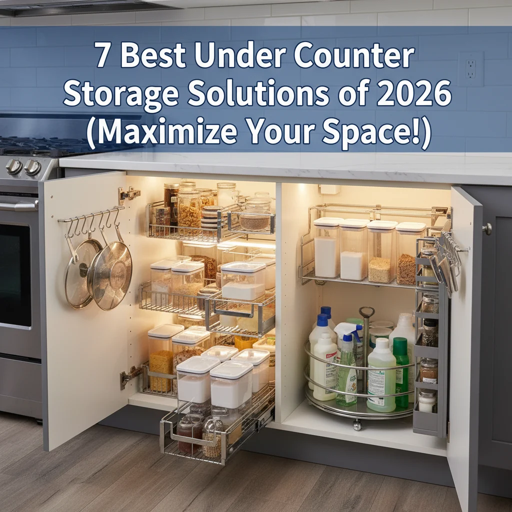 7 Best Under Counter Storage Solutions of 2026 (Maximize Your Space!)