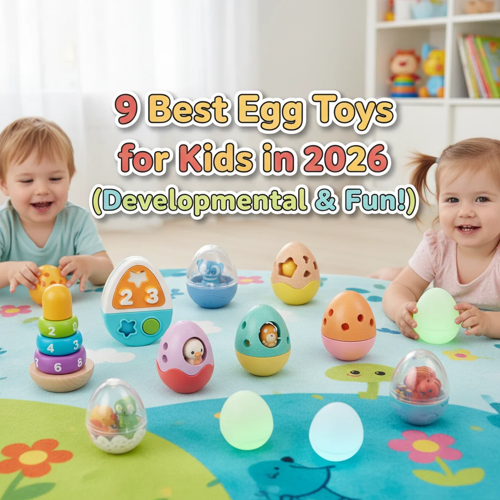9 Best Egg Toys for Kids in 2026 (Developmental & Fun!)