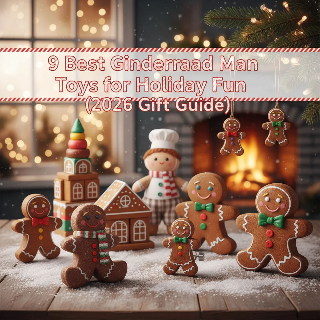 9 Best Gingerbread Man Toys for Holiday Fun (2026 Gift Guide)