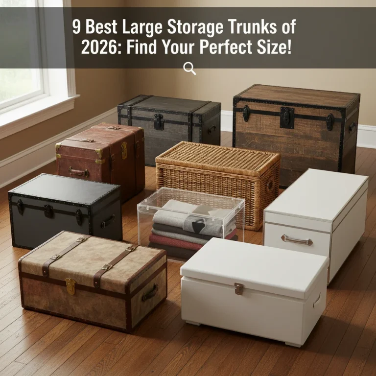 9 Best Large Storage Trunks of 2026: Find Your Perfect Size!