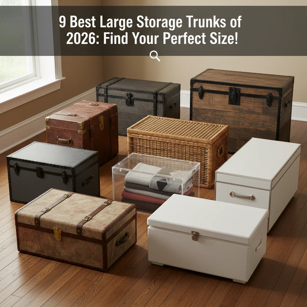 9 Best Large Storage Trunks of 2026: Find Your Perfect Size!