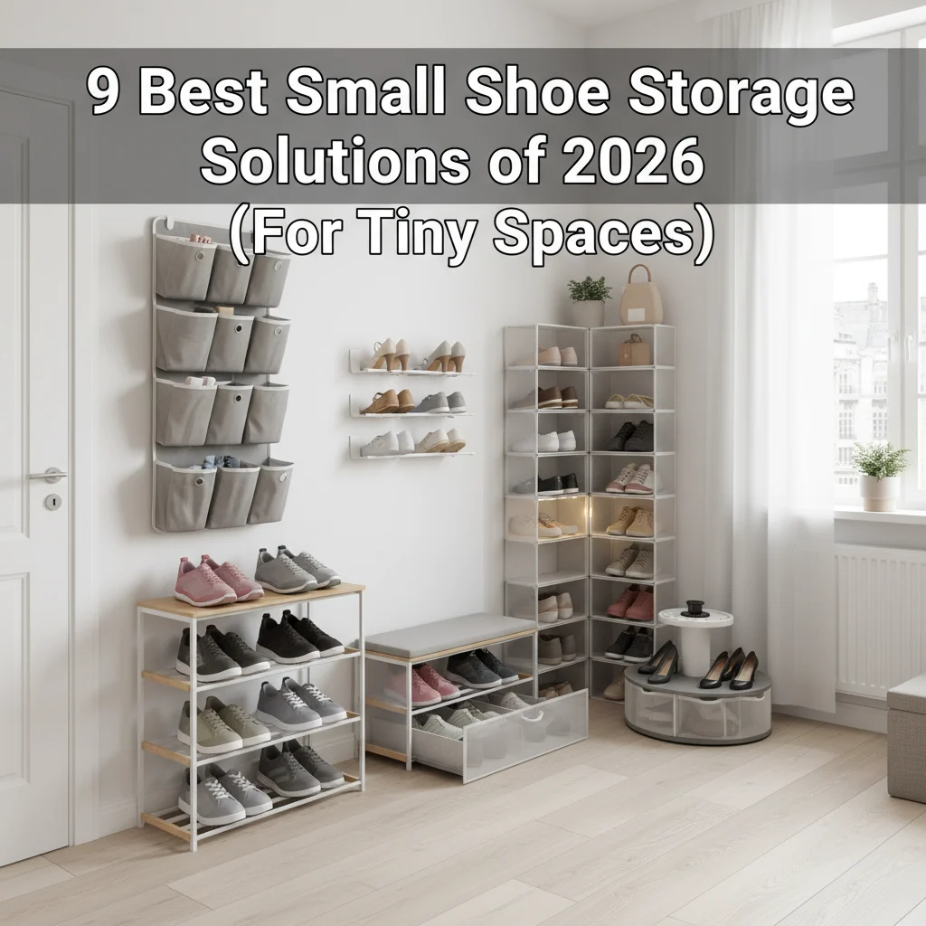 9 Best Small Shoe Storage Solutions of 2026 (For Tiny Spaces!)