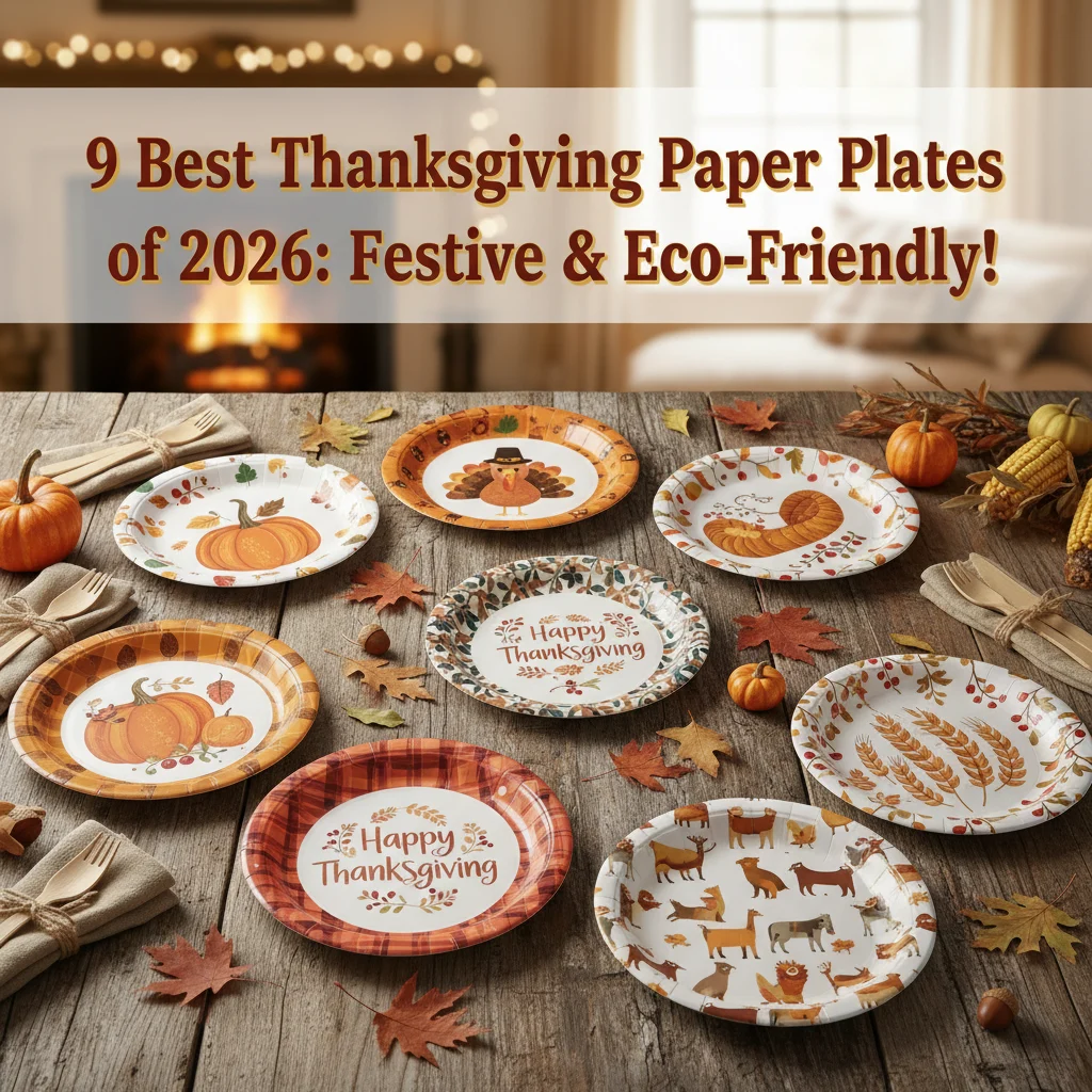 9 Best Thanksgiving Paper Plates of 2026: Festive & Eco-Friendly!
