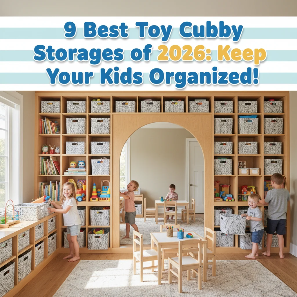 9 Best Toy Cubby Storages of 2026: Keep Your Kids Organized!