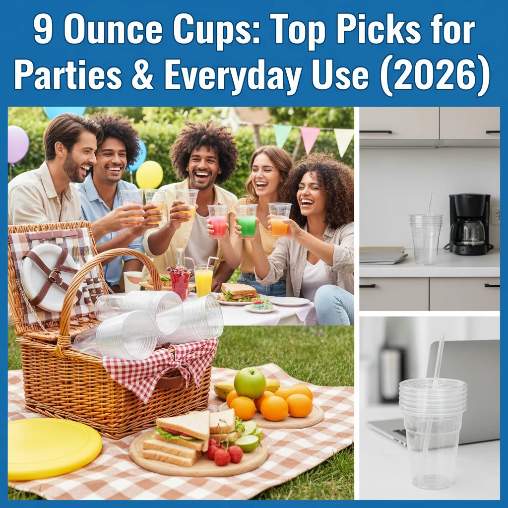 9 Ounce Cups: Top Picks for Parties, Picnics & Everyday Use (2026)