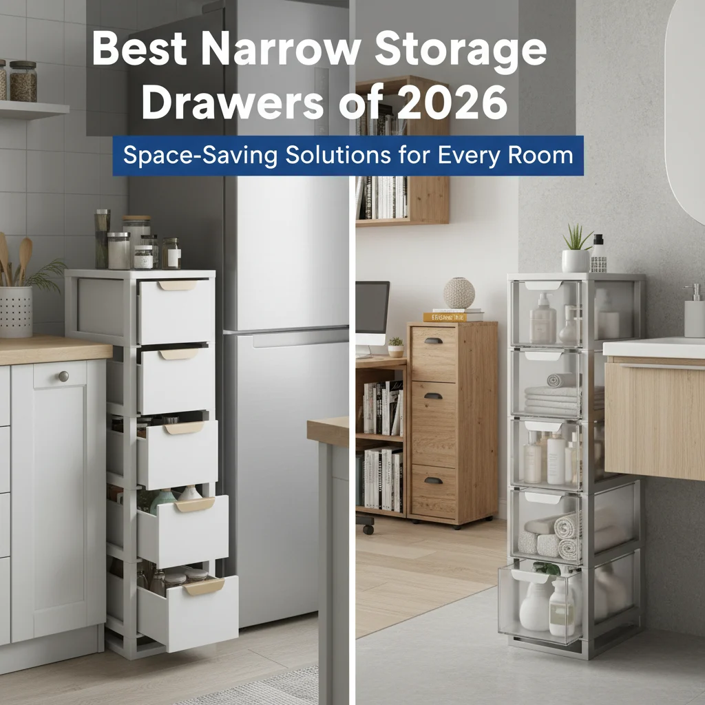 Best Narrow Storage Drawers of 2026: Space-Saving Solutions for Every Room