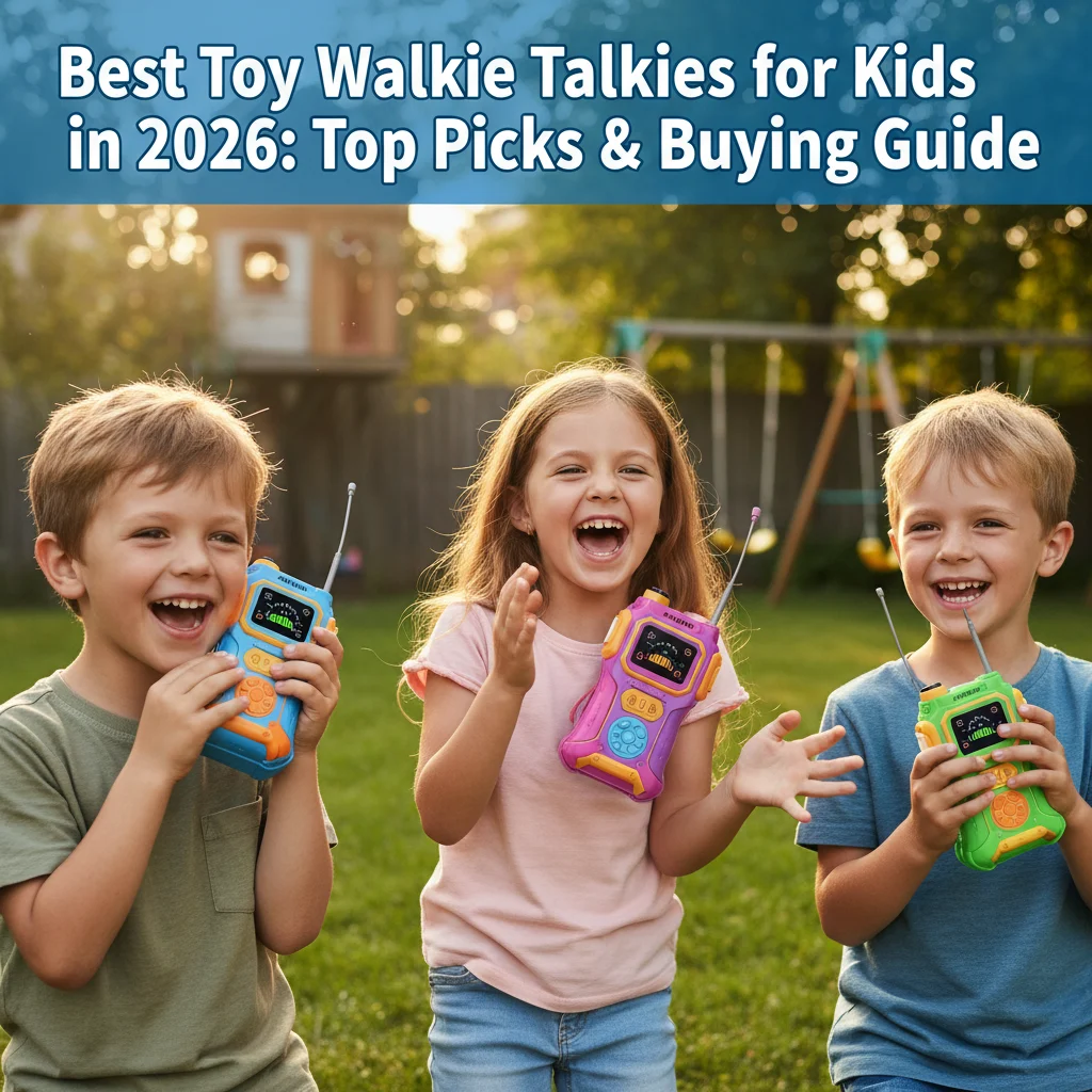Best Toy Walkie Talkies for Kids in 2026: Top Picks & Buying Guide