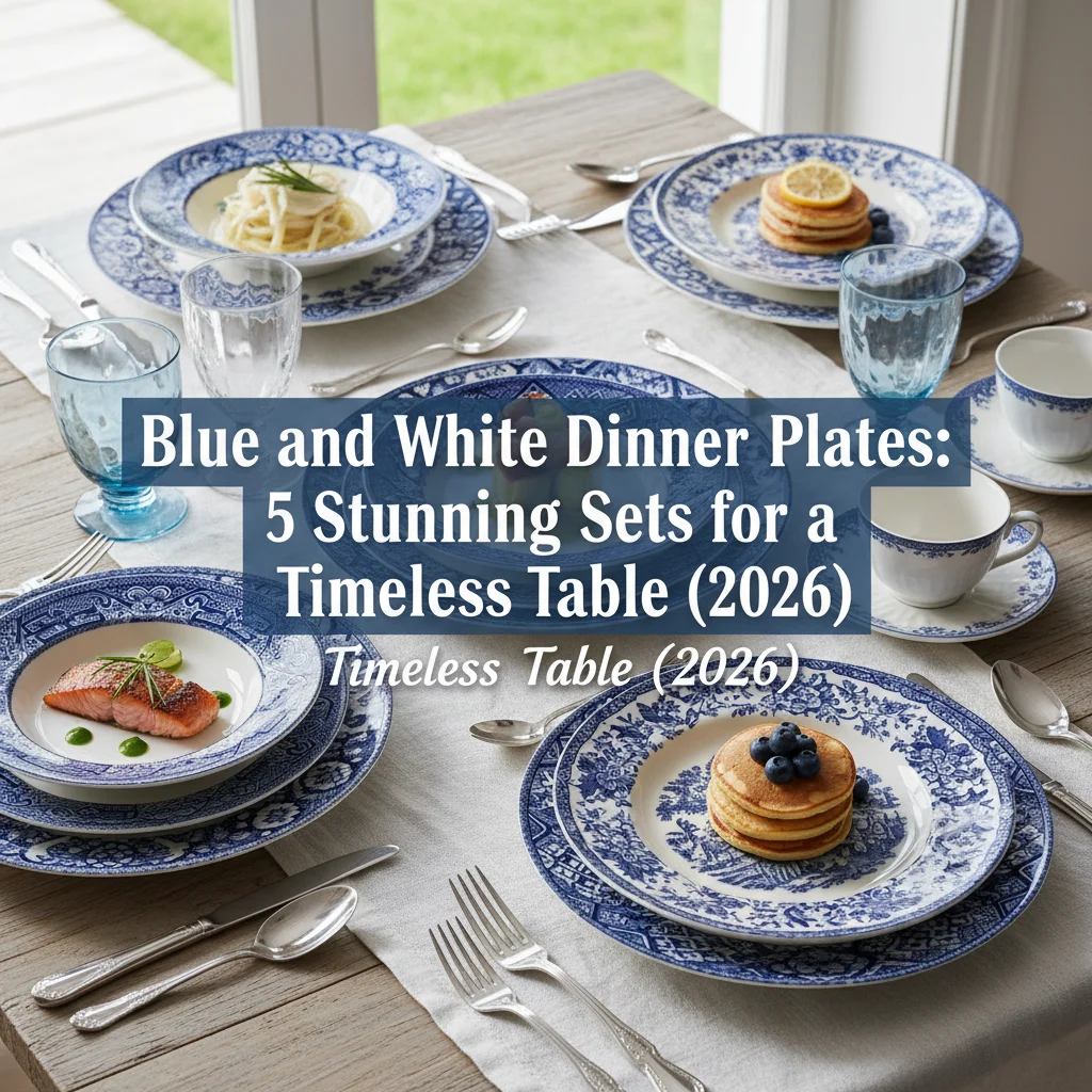 Blue and White Dinner Plates: 5 Stunning Sets for a Timeless Table (2026)