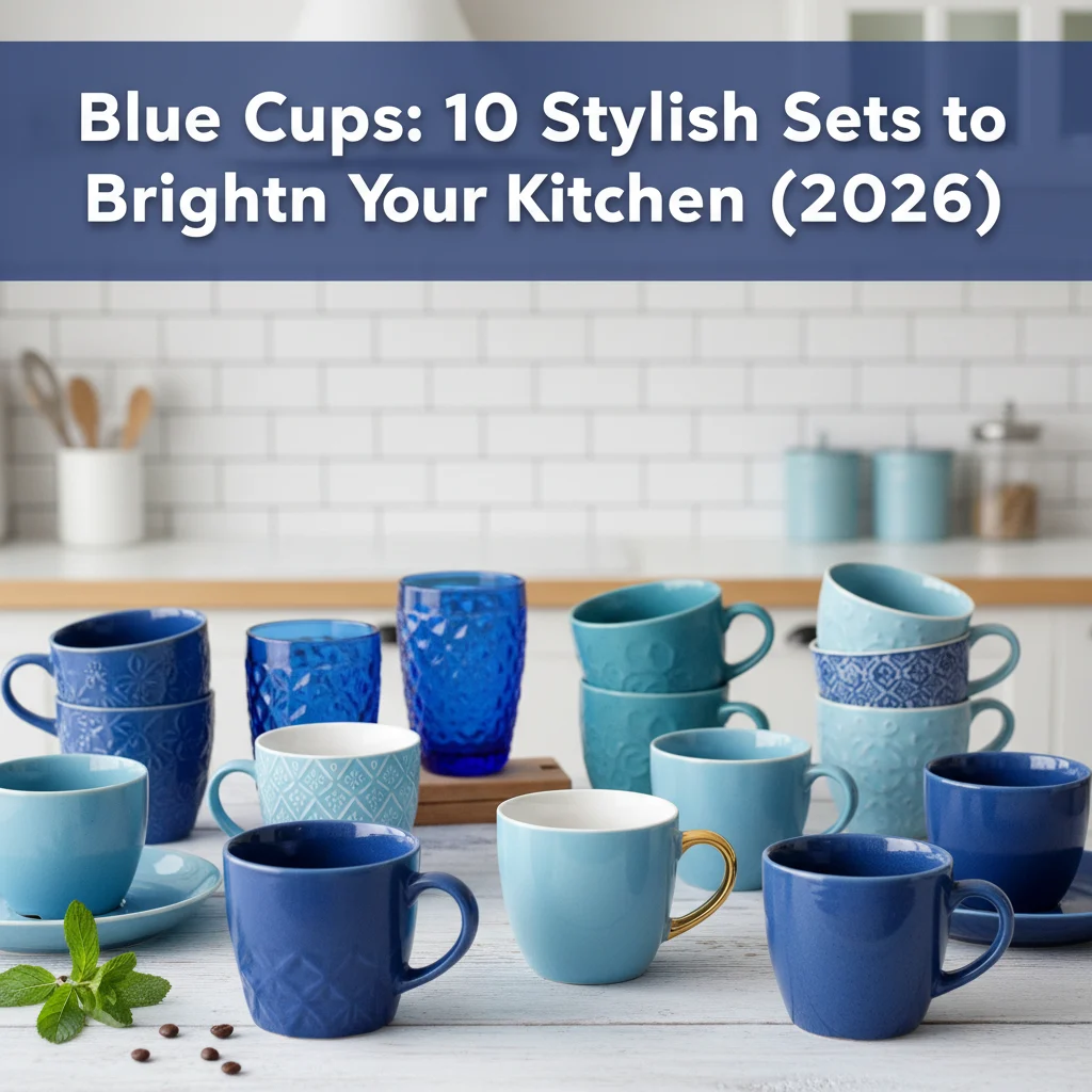 Blue Cups: 10 Stylish Sets to Brighten Your Kitchen (2026)