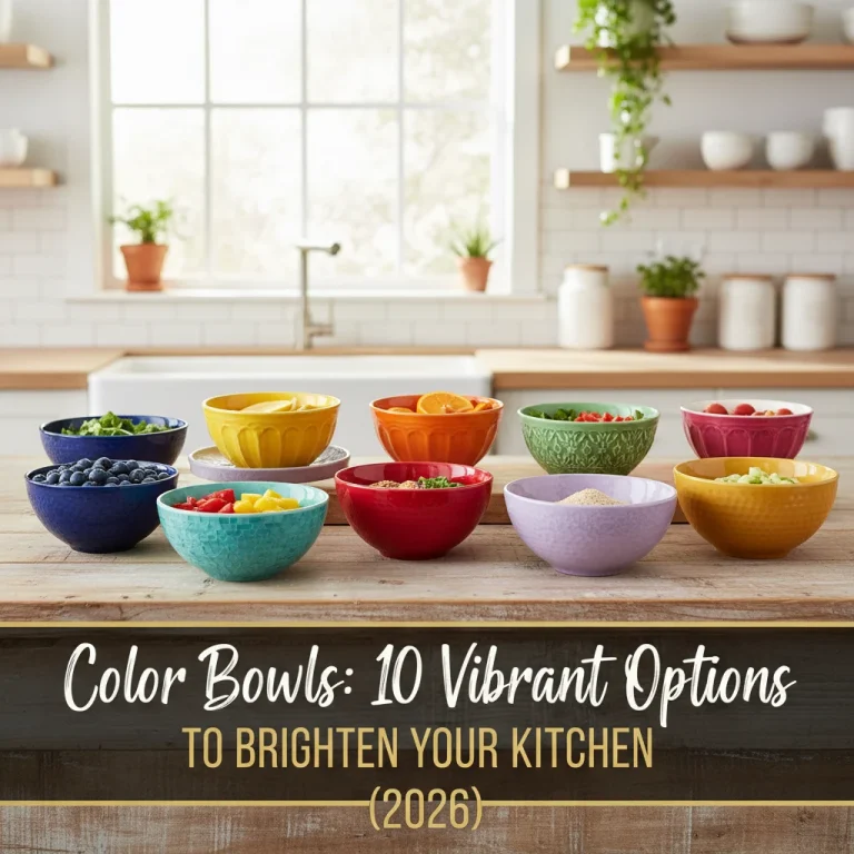Color Bowls: 10 Vibrant Options to Brighten Your Kitchen (2026)