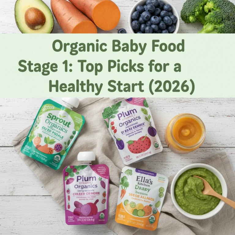 Organic Baby Food Stage 1: Top Picks for a Healthy Start (2026)
