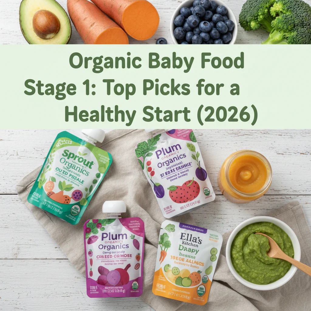 Organic Baby Food Stage 1: Top Picks for a Healthy Start (2026)