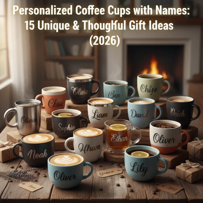 Personalized Coffee Cups with Names: 15 Unique & Thoughtful Gift Ideas (2026)