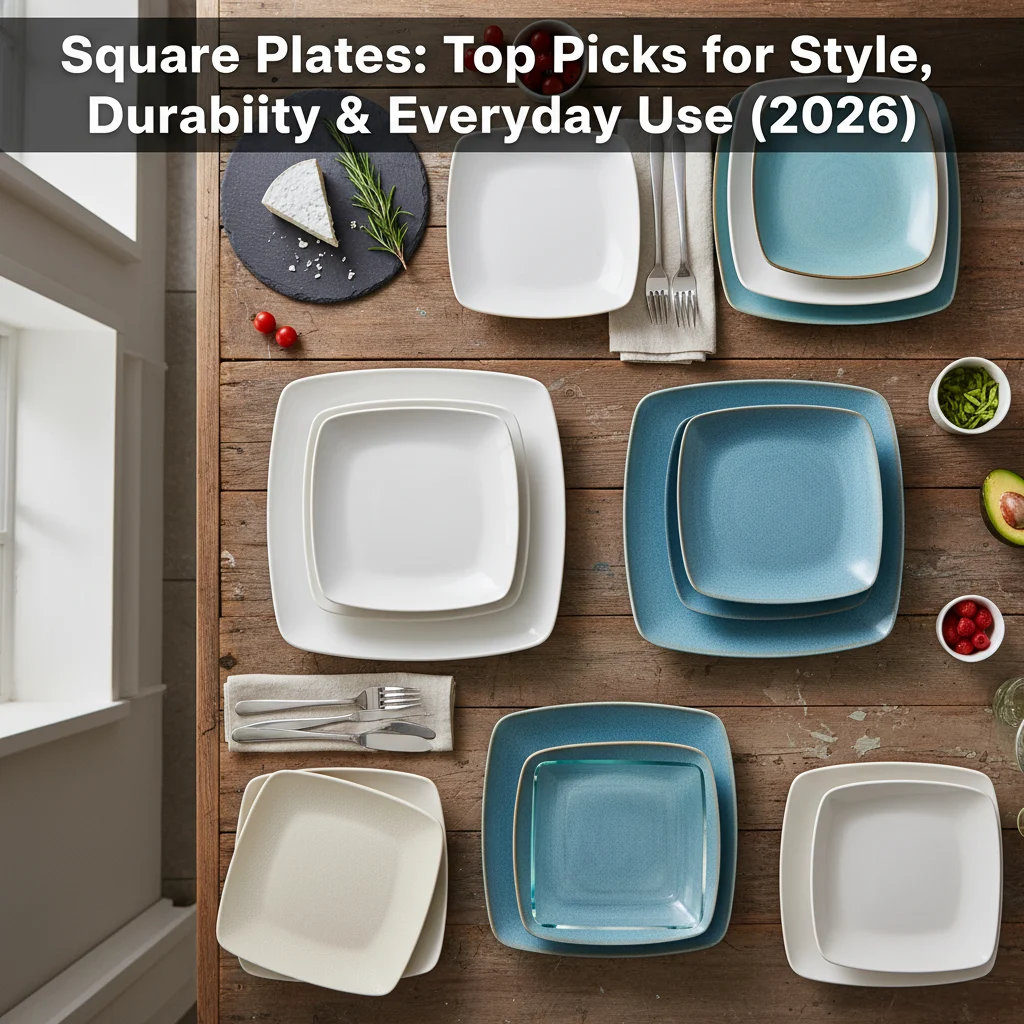 Square Plates: Top Picks for Style, Durability & Everyday Use (2026)