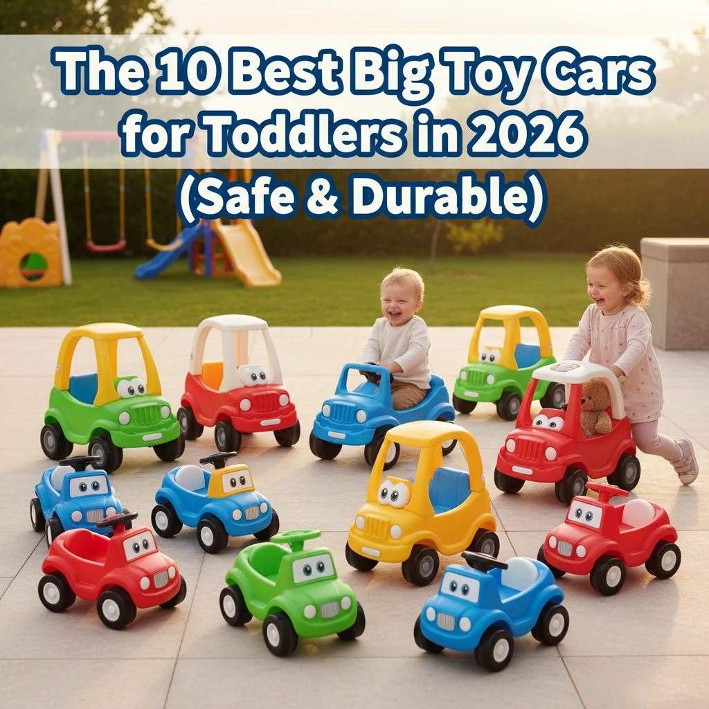 The 10 Best Big Toy Cars for Toddlers in 2026 (Safe & Durable)