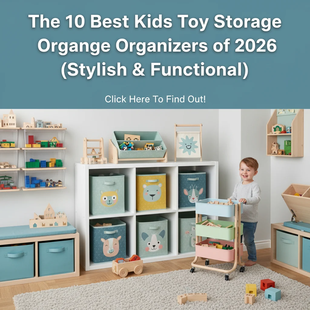 The 10 Best Kids Toy Storage Organizers of 2026 (Stylish & Functional)