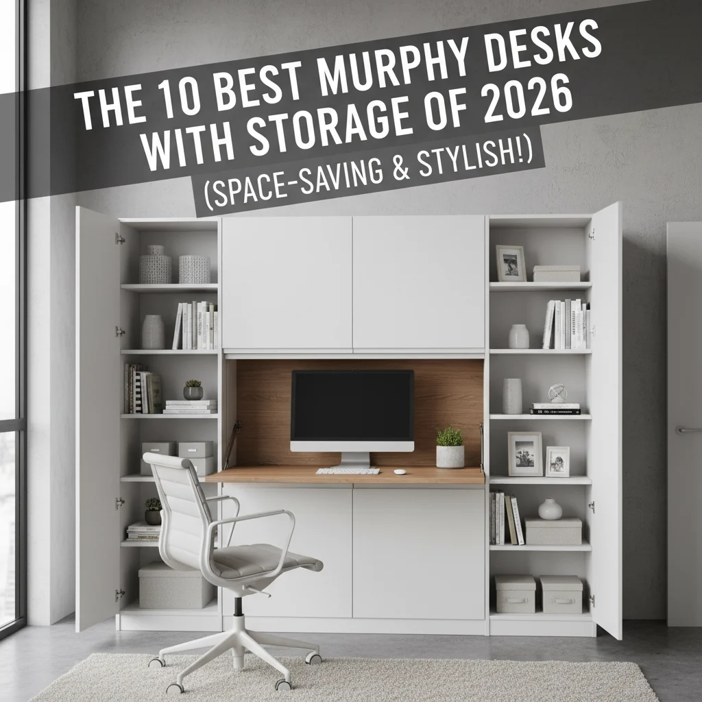 The 10 Best Murphy Desks with Storage of 2026 (Space-Saving & Stylish!)