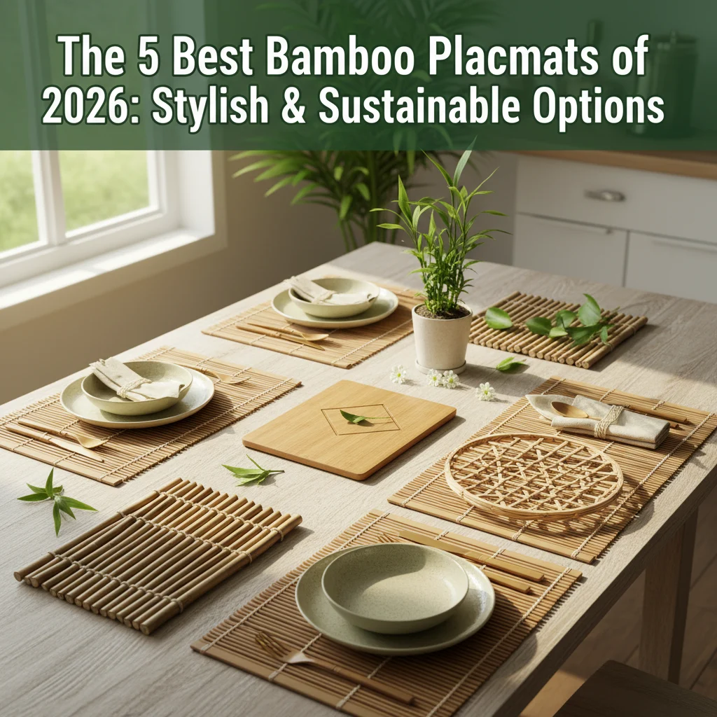 The 5 Best Bamboo Placemats of 2026: Stylish & Sustainable Options