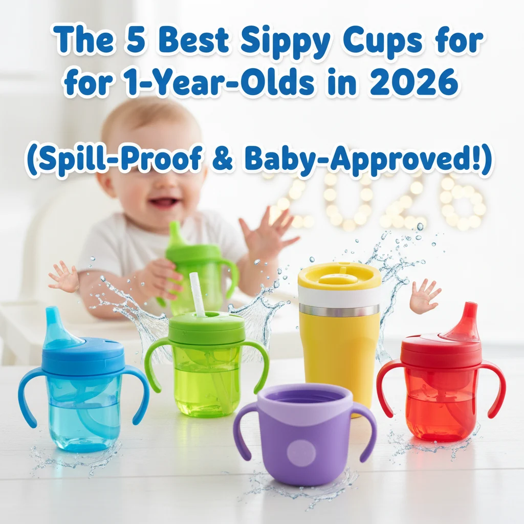 The 5 Best Sippy Cups for 1-Year-Olds in 2026 (Spill-Proof & Baby-Approved!)