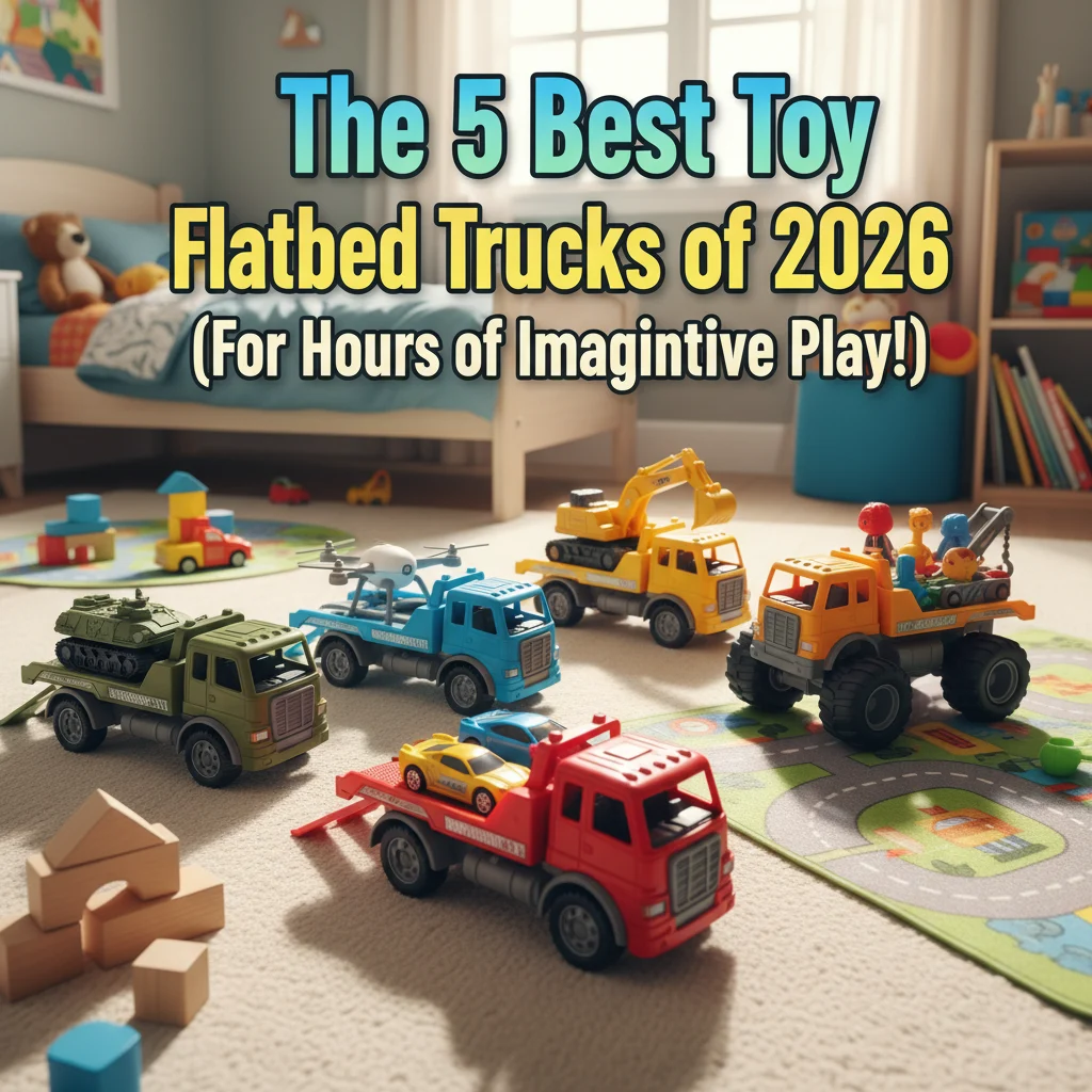 The 5 Best Toy Flatbed Trucks of 2026 (For Hours of Imaginative Play!)
