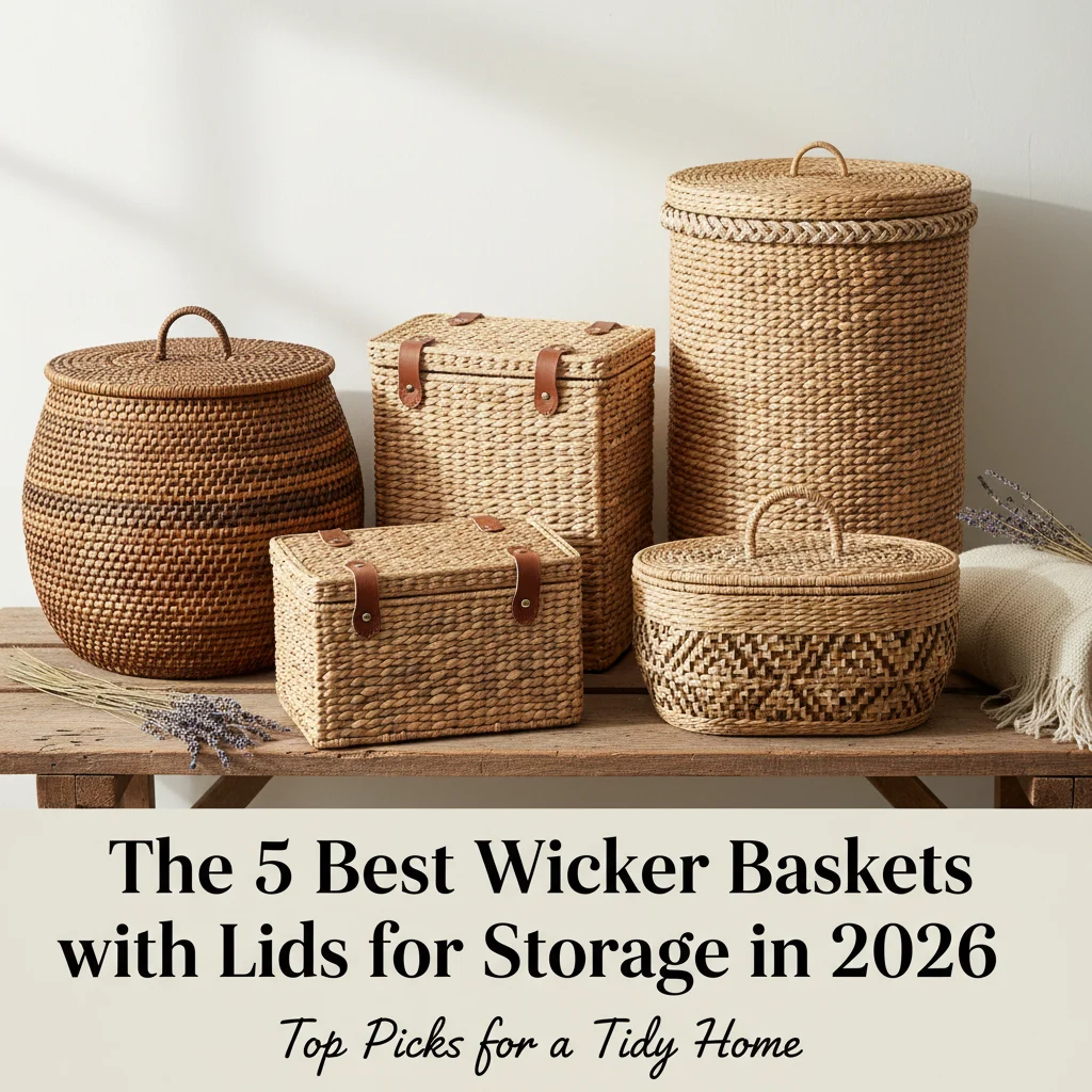 The 5 Best Wicker Baskets with Lids for Storage in 2026
