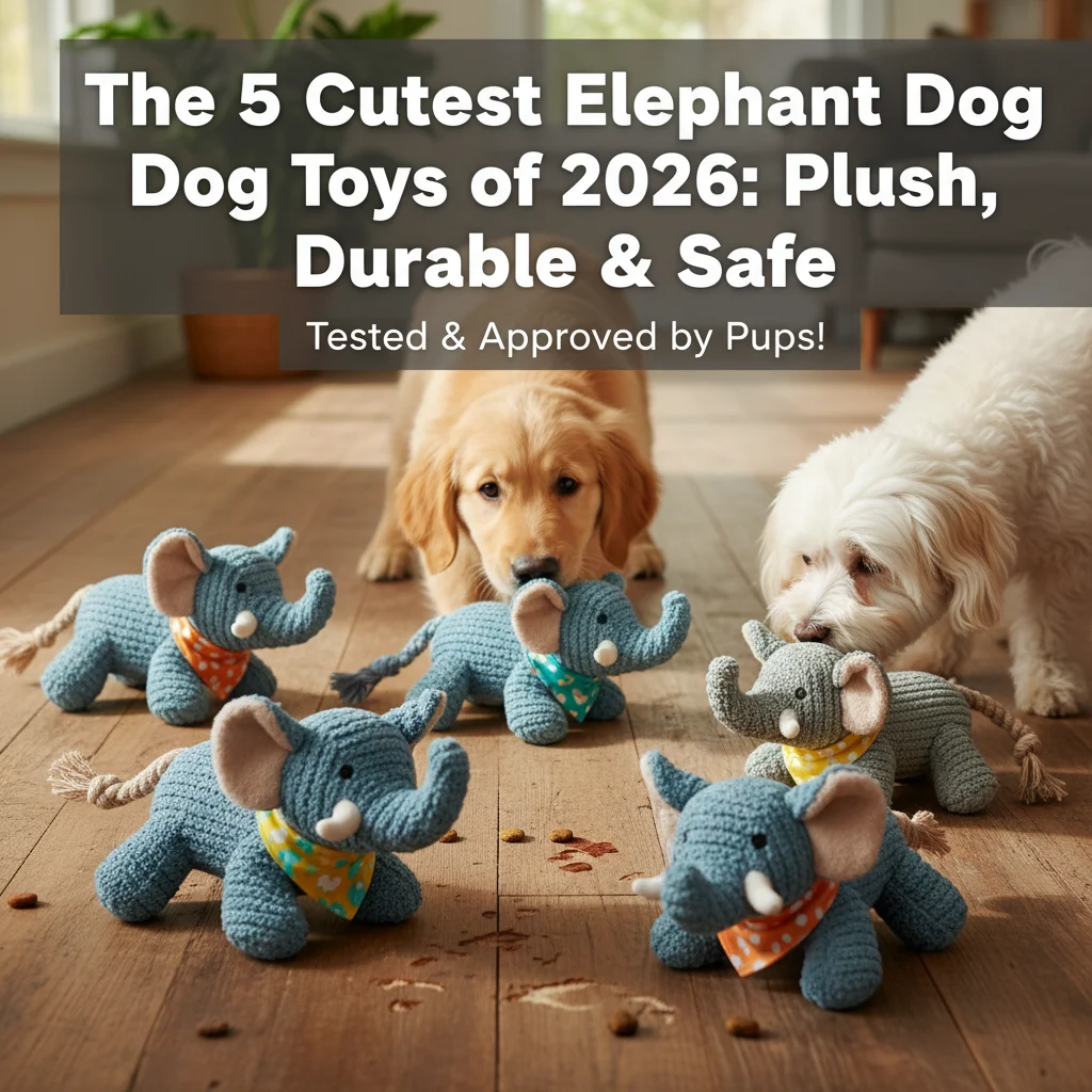 The 5 Cutest Elephant Dog Toys of 2026: Plush, Durable, & Safe