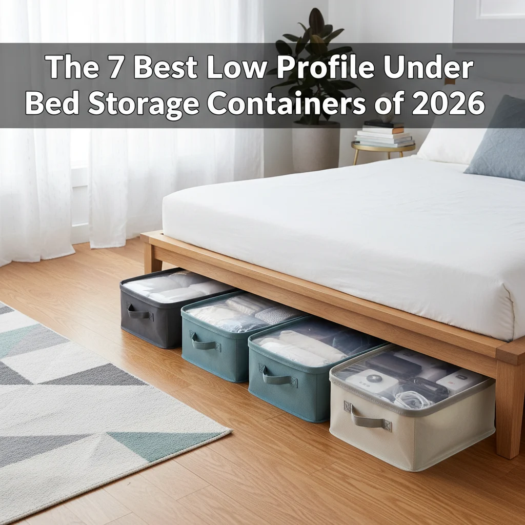 The 7 Best Low Profile Under Bed Storage Containers of 2026